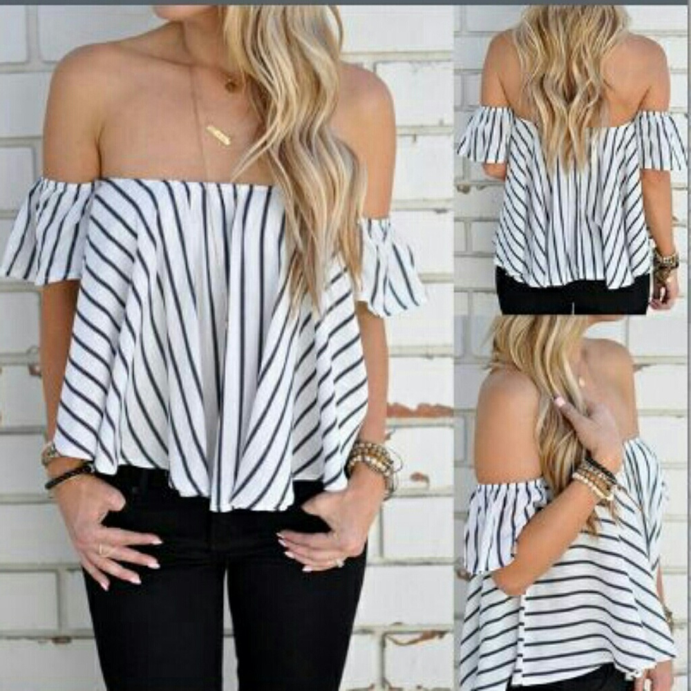 Casual Off Shoulder Top