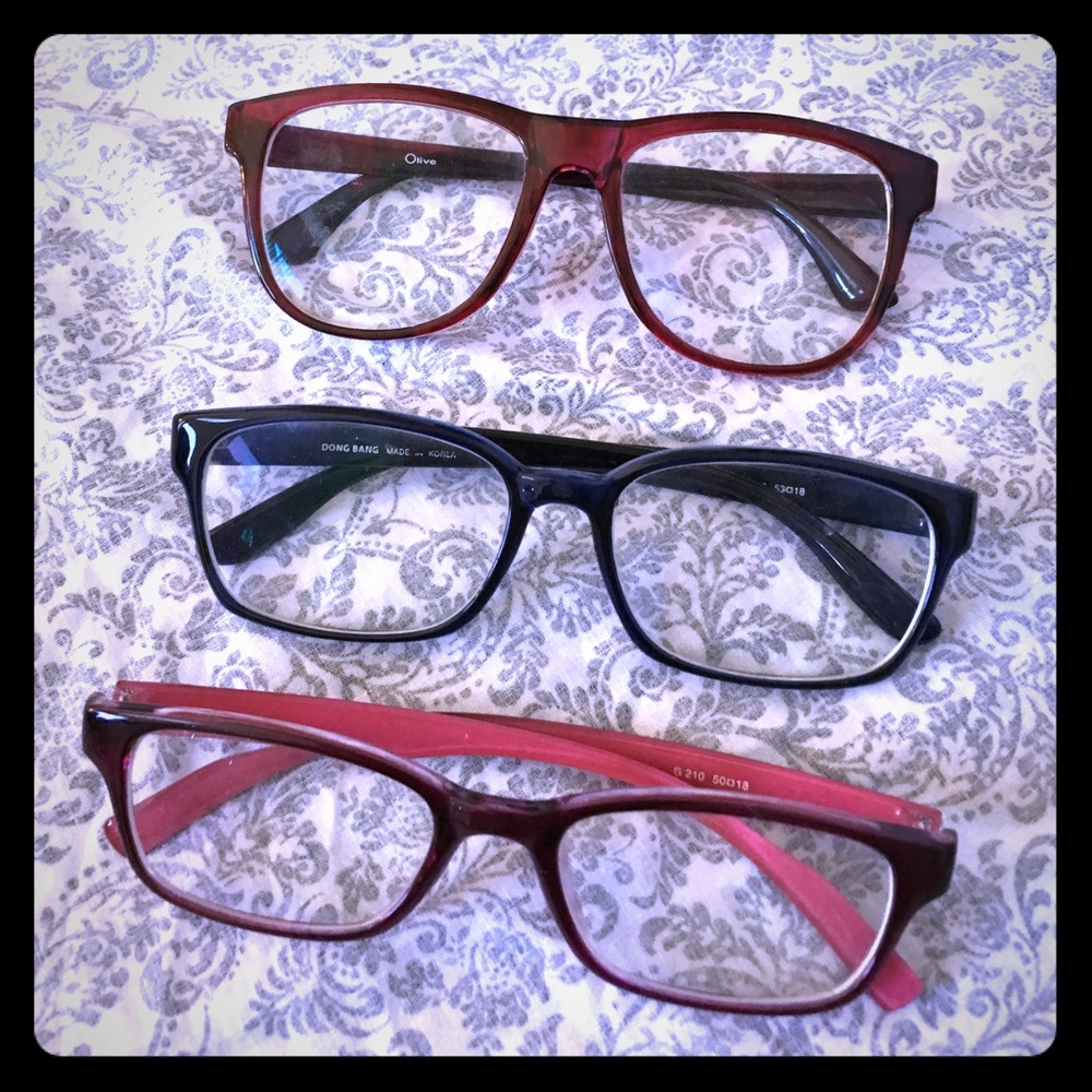 Prescribed glasses!