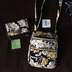 Vera Bradly Matching Cross-Body and Wallet