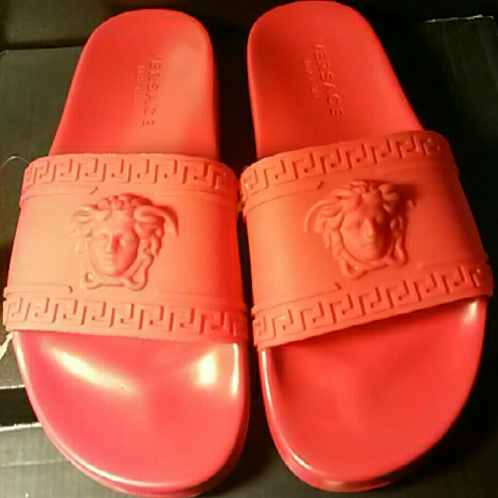 Luxury Versace mens slippers