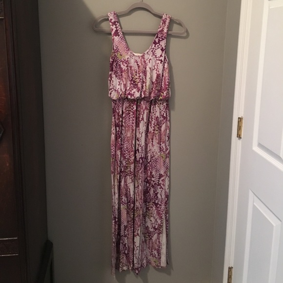Purple Maxi Dress - Picture 1 of 2