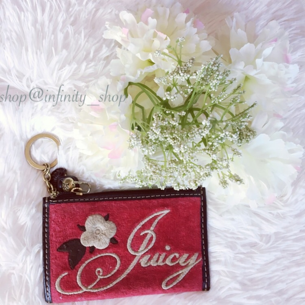 Juicy Couture Coin purse keyring