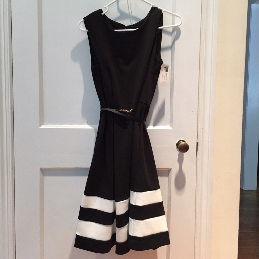 Calvin Klein B/W Dress