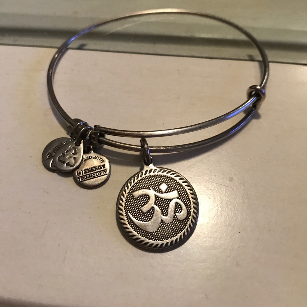 Alex & Ani Om Bangle Bracelet