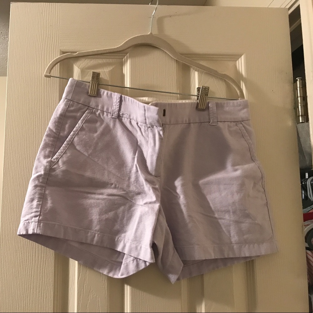 Light Purple J.Crew Shorts