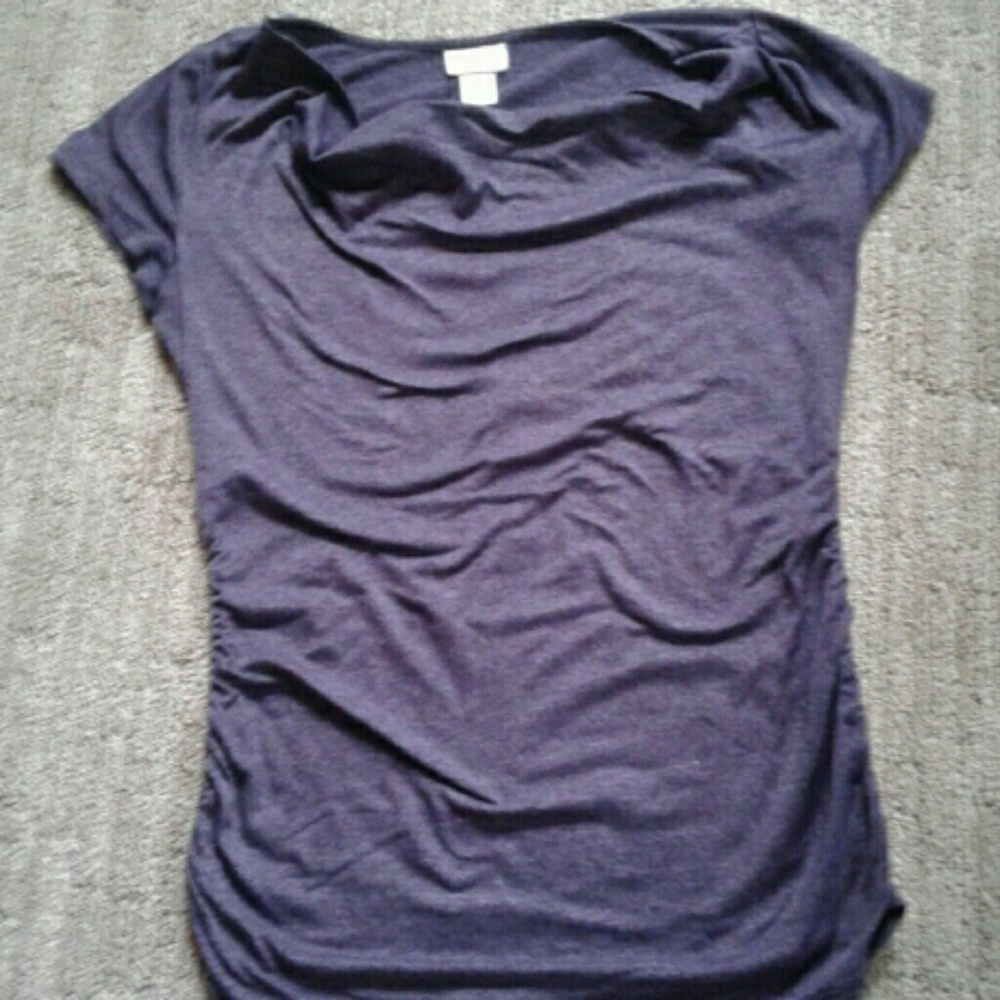 Motherhood Maternity purple top