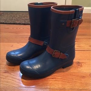 Sperry "walker fog" rain boots size 7