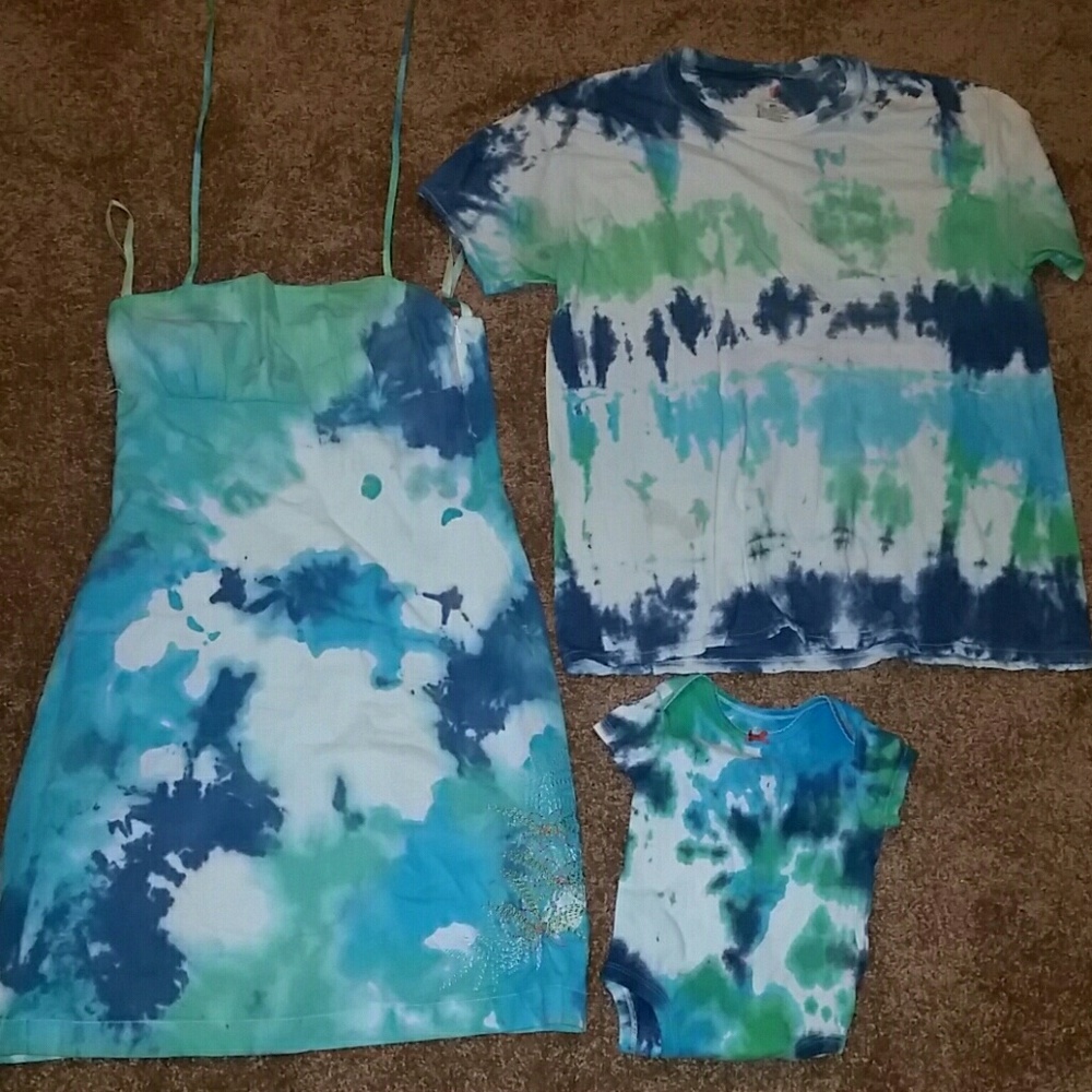 FAMILY TIE DYE SET