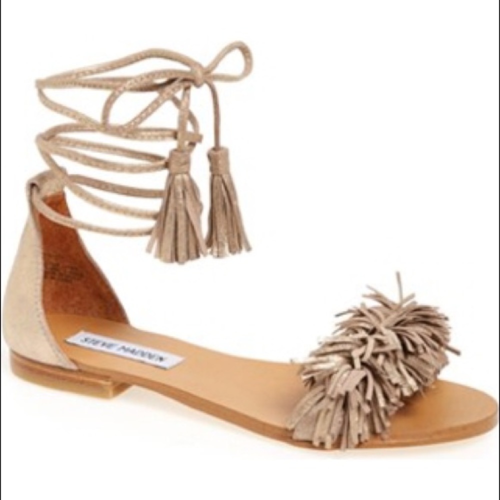 Steve Madden fringe sandals