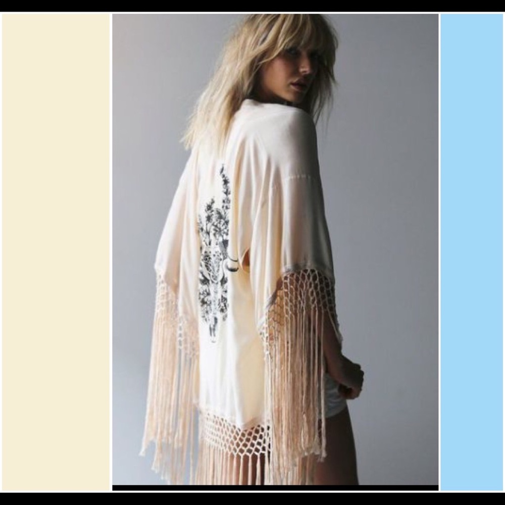 Spell & the Gypsy Collective Stag Amulet Kimono