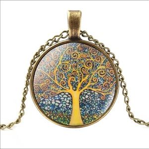 ✨Tree of life vintage style necklace charm