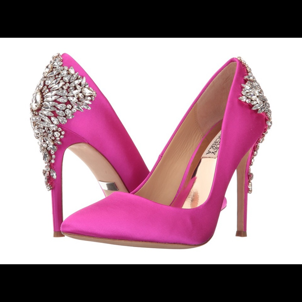 Badgley Mischka Pointed Pumps