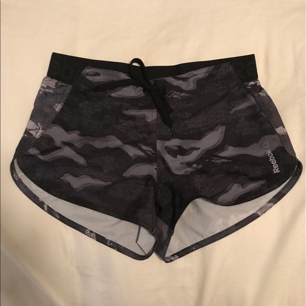 Reebok workout shorts.