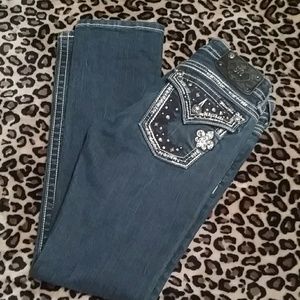 Miss Me Straight Jeans Size 26 Inseam 31
