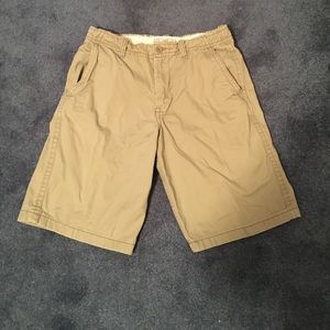 Khaki Aeropostale cargo shorts
