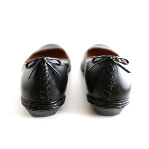 Black Bow Ballet Flats
