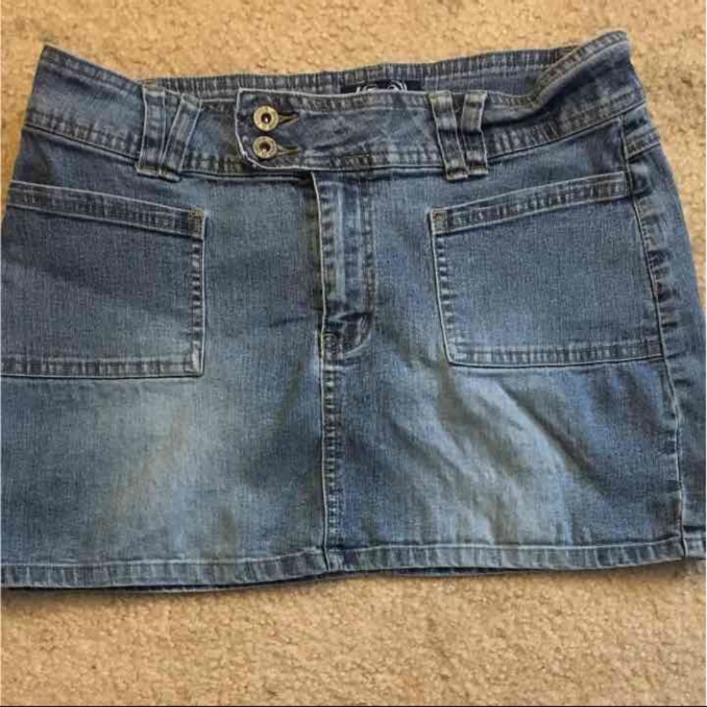 Angels jean skirt