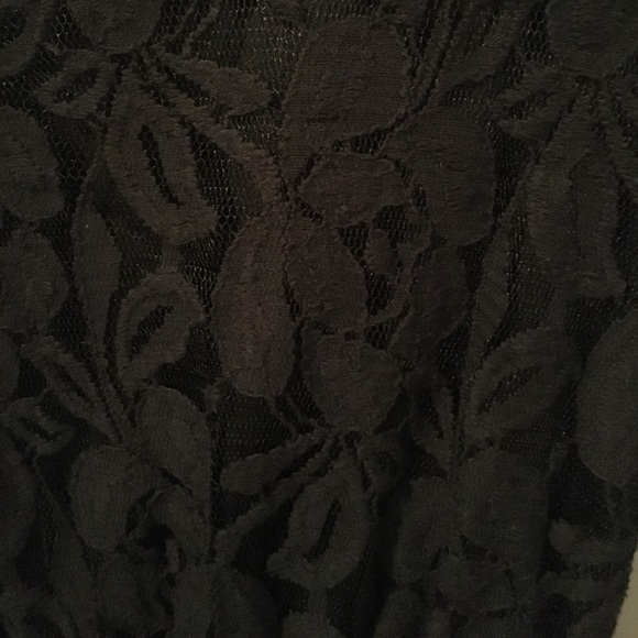 Black Lace Dress - Picture 2 of 2