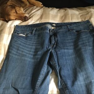 Old navy low waisted jeans