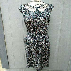 BCBGeneration Multi-Color Midi Dress