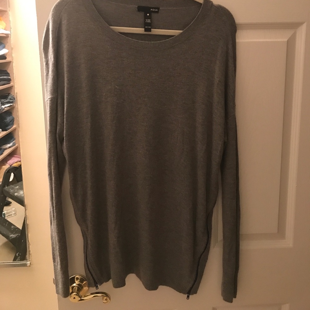 Aqua sweater