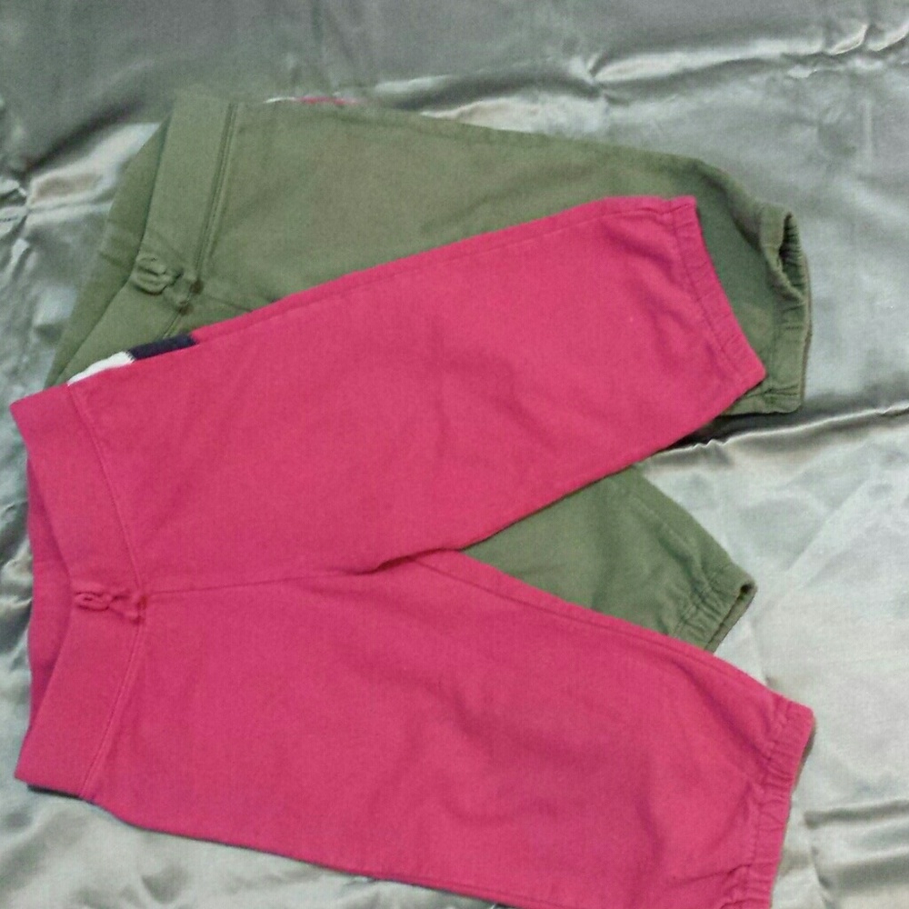 Two Oshkosh Bgosh Knee High Girls Pants 6x