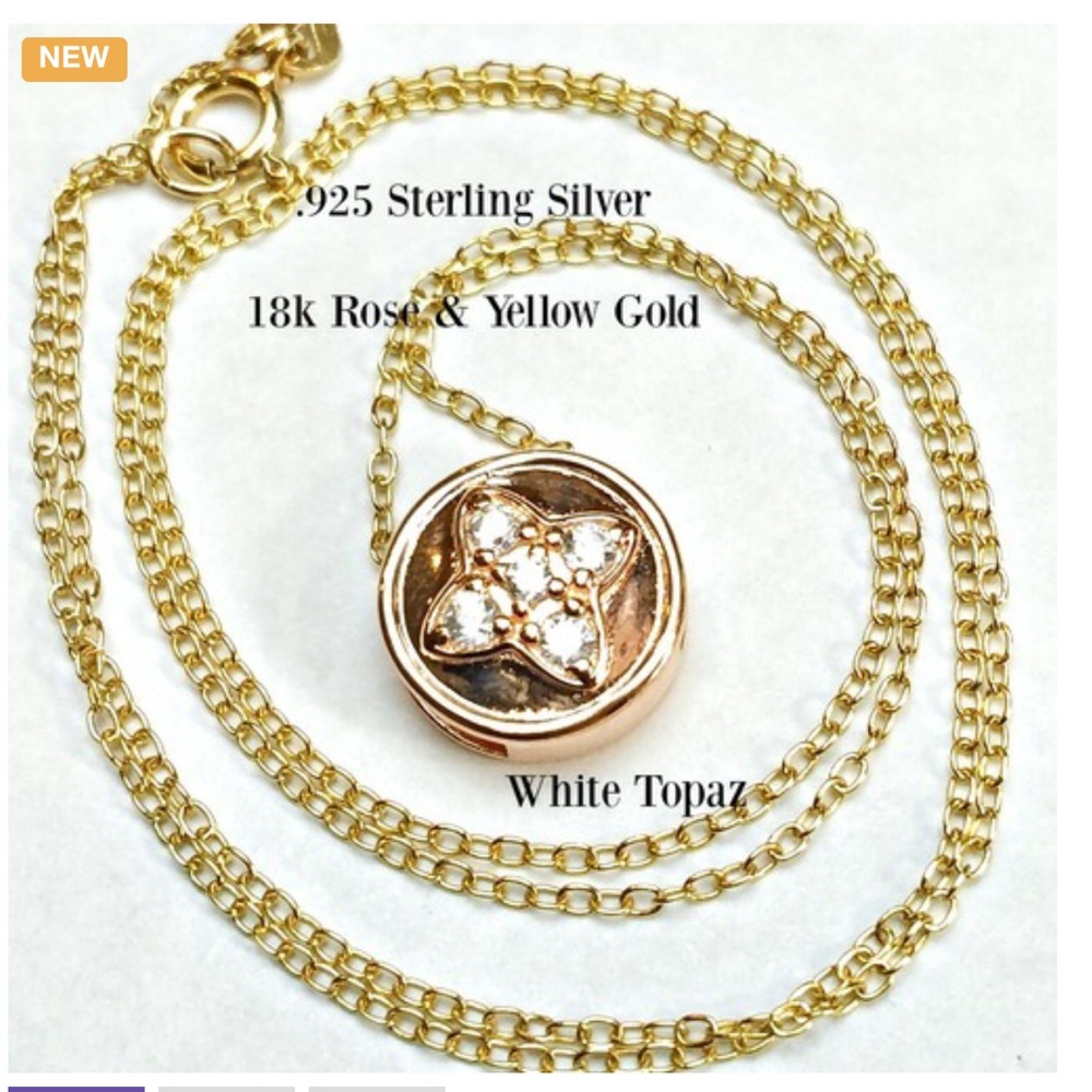 Solid .925 SS Designer Samuelle And Co. Necklace