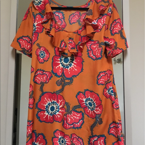 Mini floral dress Tuker for target size L - Picture 2 of 3