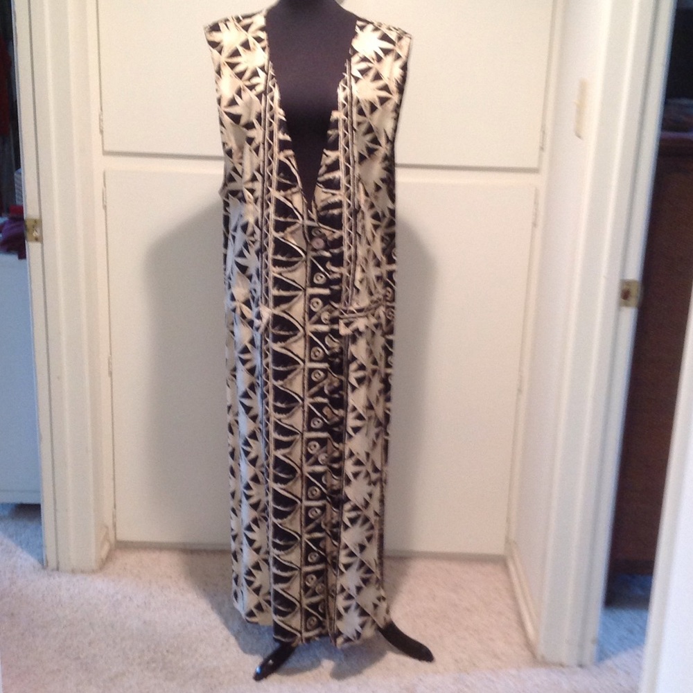 Tribal sleeveless dress