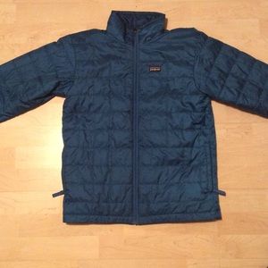 Patagonia boys nano puff jacket L