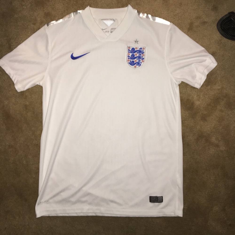 England soccer jersey