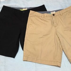 2 Pairs of Merona 8" Chino Shorts