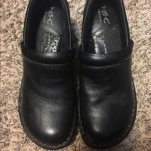 B.O.C leather clogs