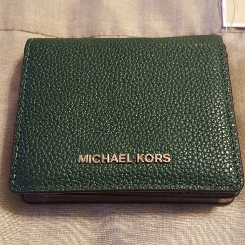 Authentic Michael Kors carryall card case