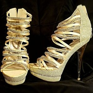 Gold Heels