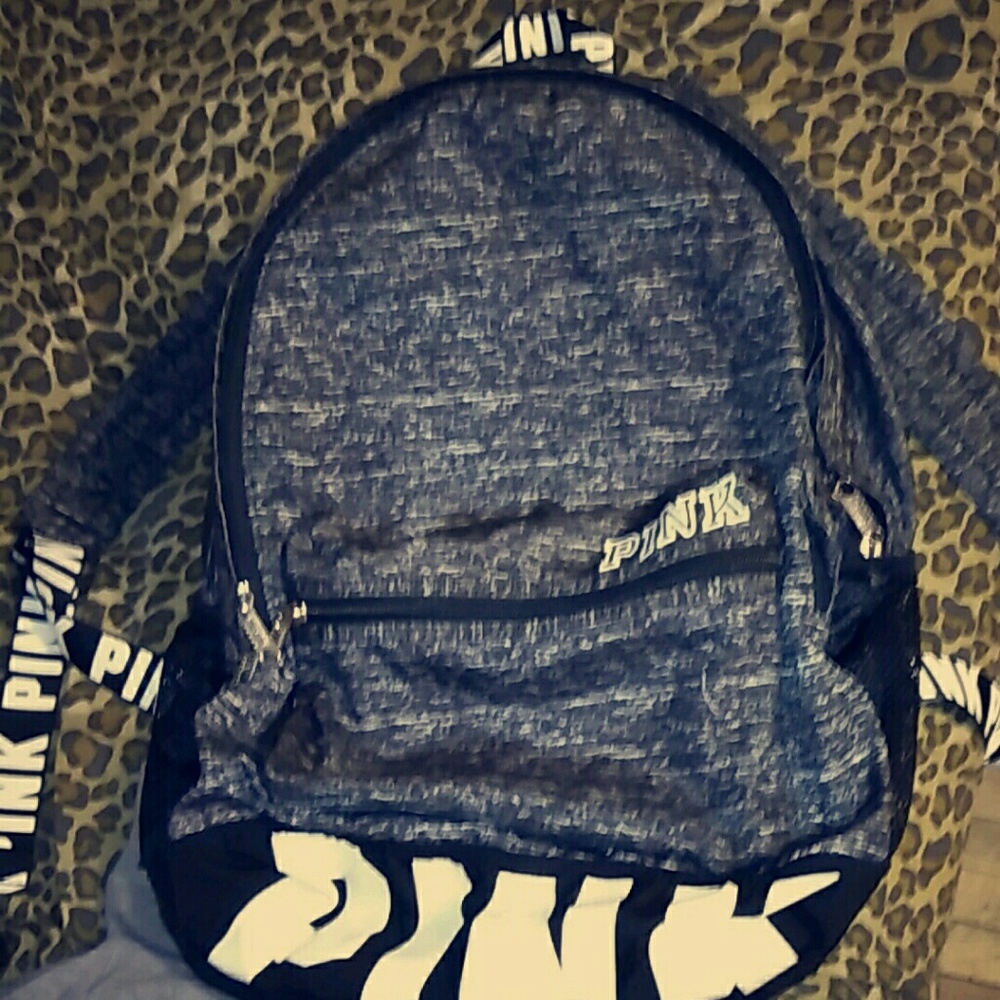 Pink back pack