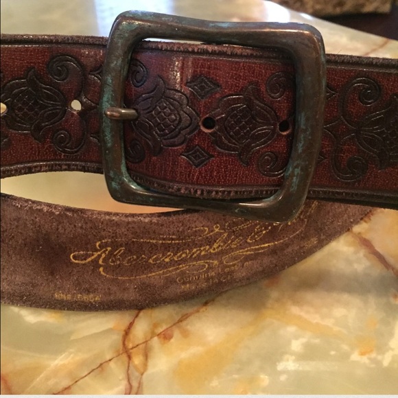 abercrombie mens belts