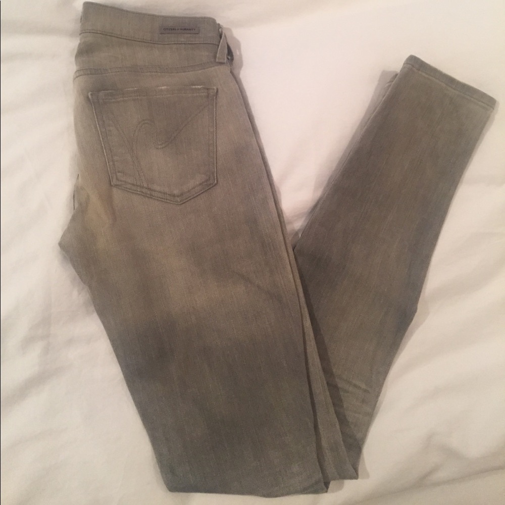 Citizens of humanity avedon skinny leg low rise