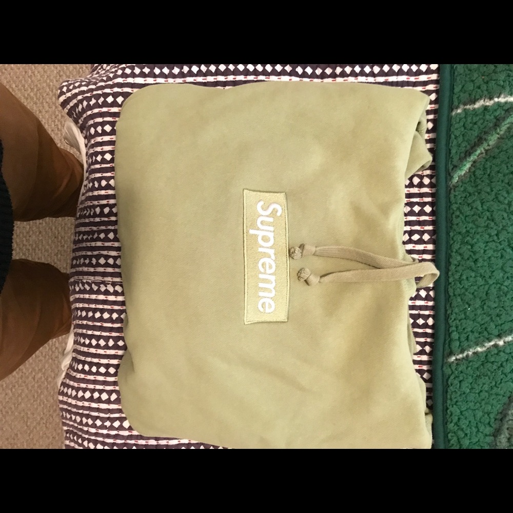 Supreme Sage Box Logo Hoodie