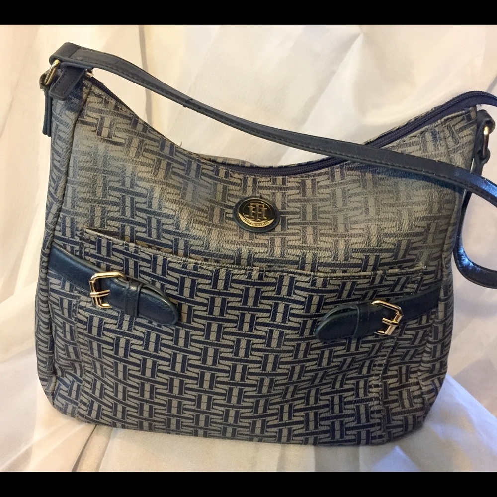 Tommy Hilfiger blue purse