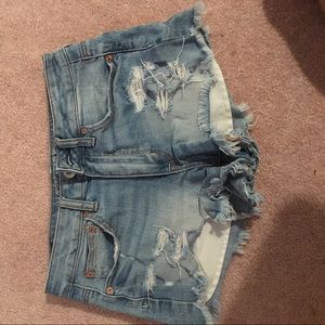 American Eagle jean shorts