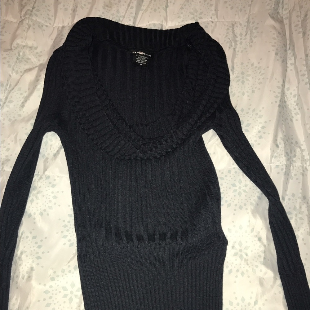 Cowl neck sweater