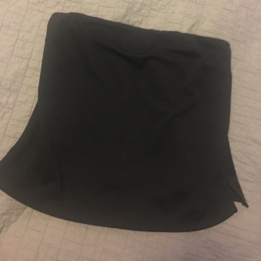 Black tube top