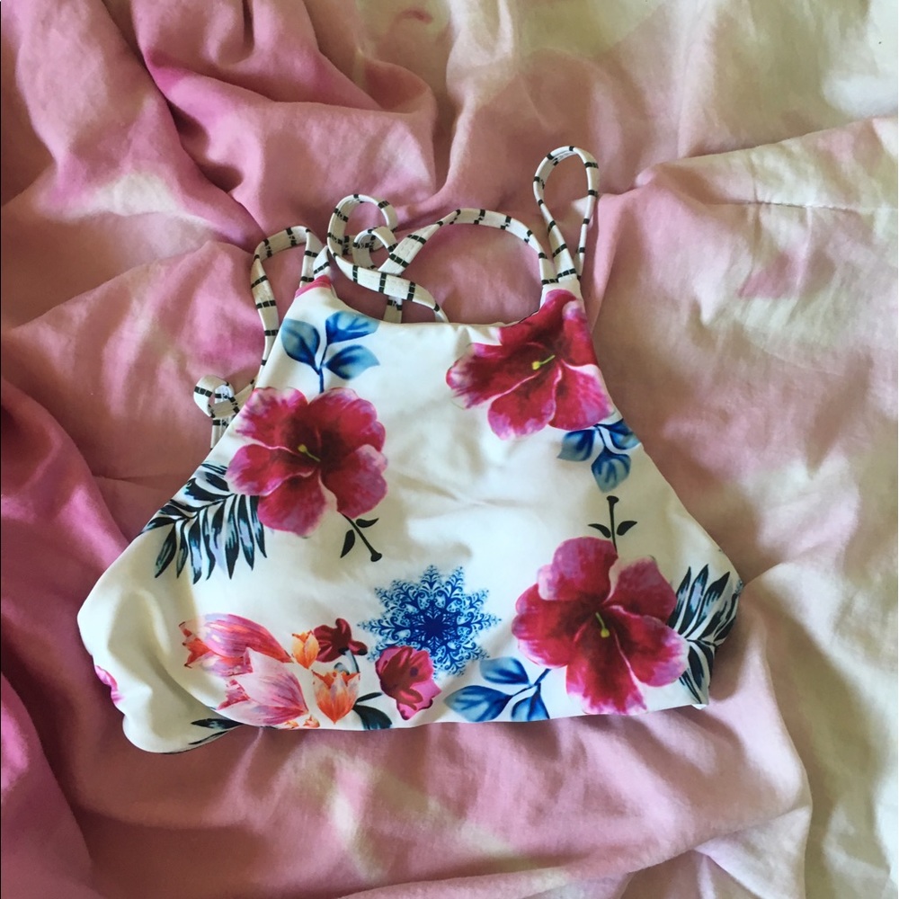 Floral Bikini Top