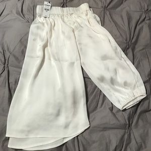 Off-white off the shoulder express shirt NWT