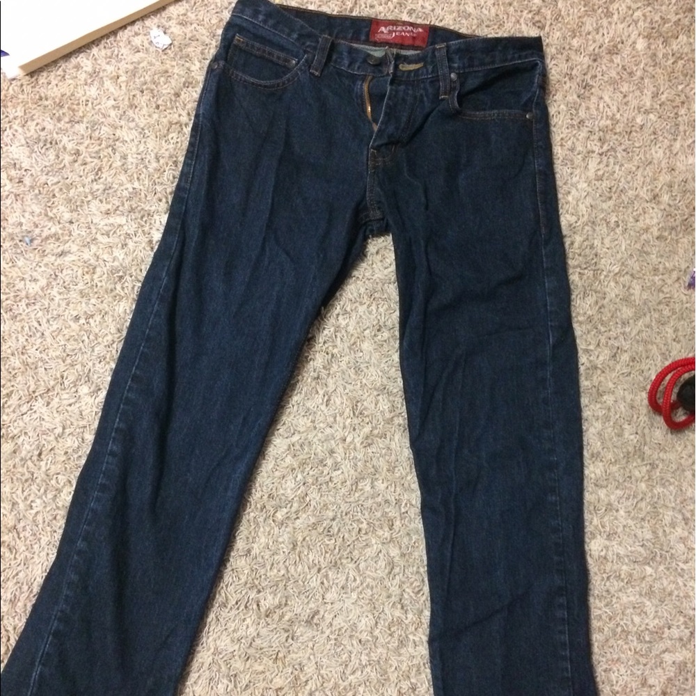 Arizona Dark Slim Straight Jeans