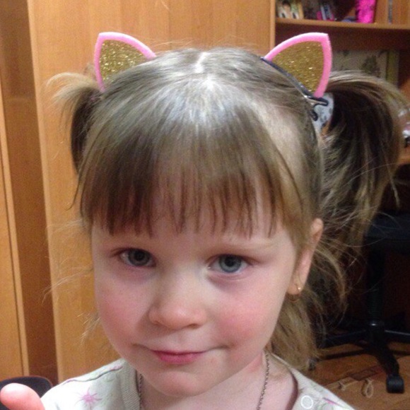 Baby Kitty Cat Ear Hairpins - Picture 3 of 6