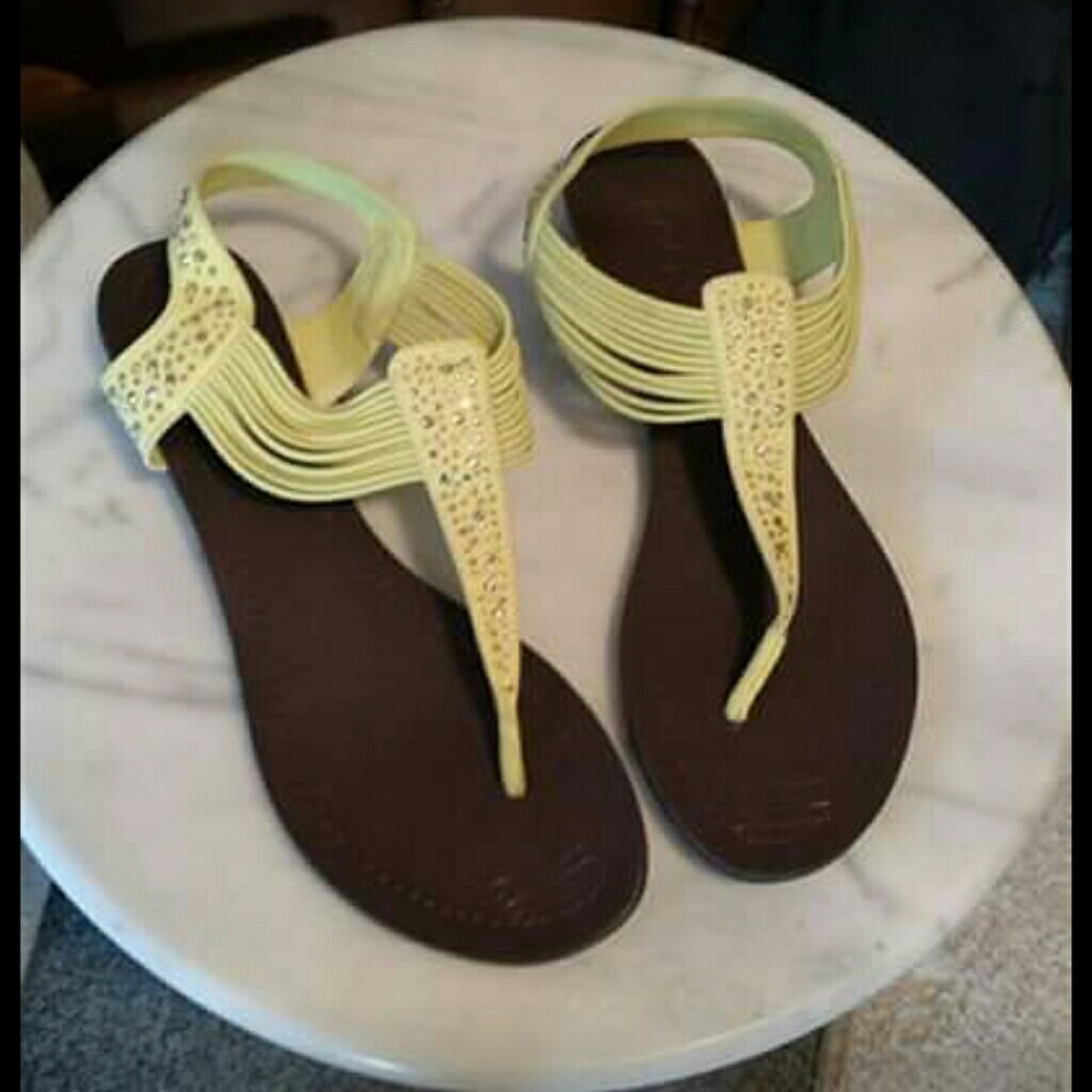Yellow Sandals