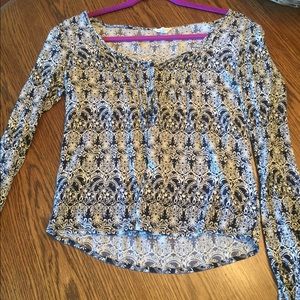 XS Aeropostale button down blouse