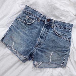LAST CHANCE Vintage Levi's Cut Offs